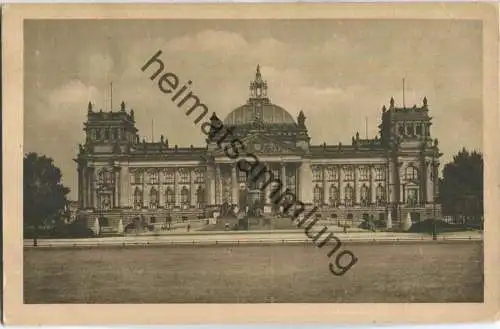 Berlin - Reichstagsgebäude - Verlag Gustav Mandel Berlin