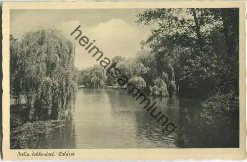 Berlin - Zehlendorf - Waldsee - Foto-Ansichtskarte - Verlag Lothar H. Kieler Berlin