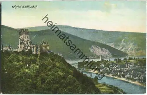 Lahneck mit Lahnstein - Verlag Ottmar Zieher München