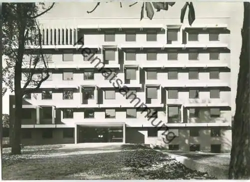 Freiburg - Lorenz-Werthmann-Haus - Zentrale des Deutschen Caritasverbandes - Karlstrasse 40 - Foto-Ansichtskarte