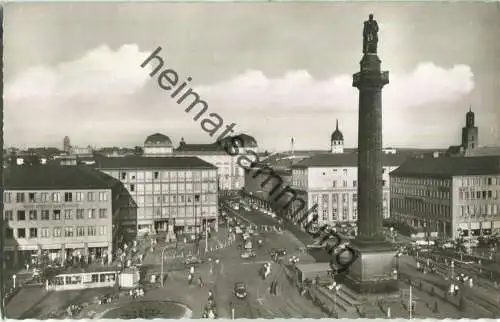 Darmstadt - Luisenplatz - Foto-Ansichtskarte - Verlag Jakob Krapohl Schloss Hülchrath