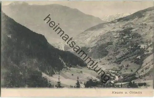 Kauns und Obladis - Verlag Voerthle & Sohn Salzburg ca. 1900