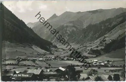 Wörth bei Rauris- Foto-Ansichtskarte - Verlag L. Jurischek Salzburg