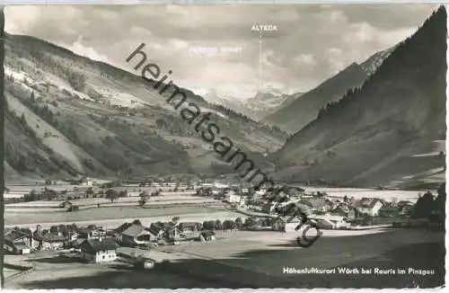 Wörth bei Rauris- Foto-Ansichtskarte - Verlag L. Jurischek Salzburg