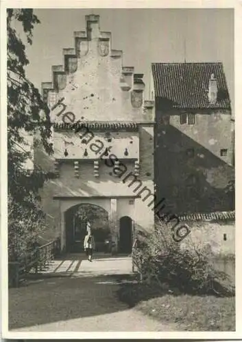 Grünwald - Torturm des Schlosses - Foto-Ansichtskarte