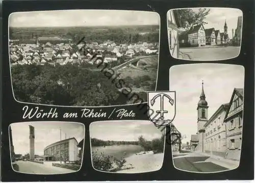 Wörth am Rhein - Verlag Gebr. Metz Tübingen 60er Jahre