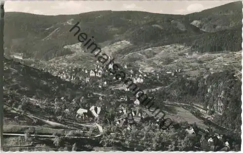 Forbach im Murgtal - Foto-Ansichtskarte - Verlag F. Fritz Schwarzenbach Talsperre