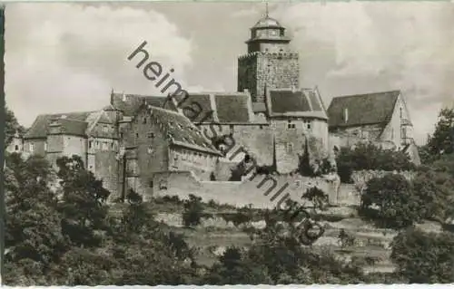 Burg Breuberg bei Neustadt im Odenwald - Foto-Ansichtskarte - Verlag Wilhelm Gerling Darmstadt