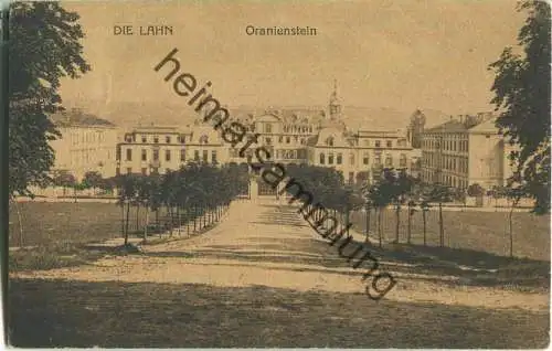 Die Lahn - Oranienstein - Verlag Ludwig Feist Mainz 1919