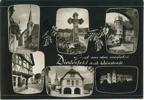 Diedesfeld - Verlag Gebr. Metz Tübingen 60er Jahre