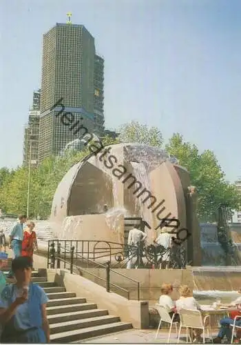 Berlin - Breitscheidplatz - Brunnen an der Gedächtniskirche - Verlag Kunst und Bild Berlin