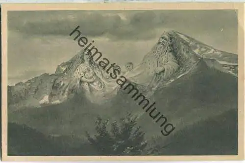 Watzmann Sage - Berggesichter - Verlag Karl Ermisch Berchtesgaden