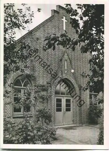 Elmshorn - Neuapostolische Kirche Gärtnerstrasse 24a - Foto-AK Grossformat ca. 1960