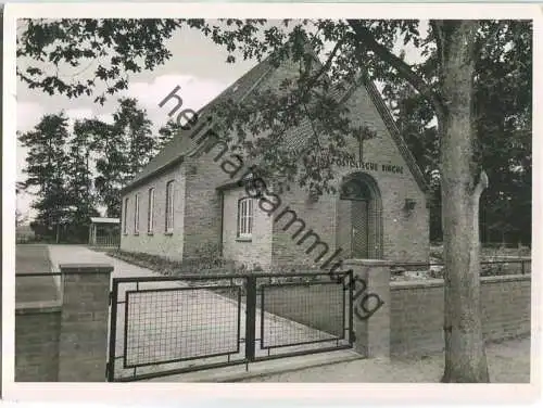 Ahlerstedt Doosthof - Neuapostolische Kirche - Foto-AK Grossformat ca. 1960