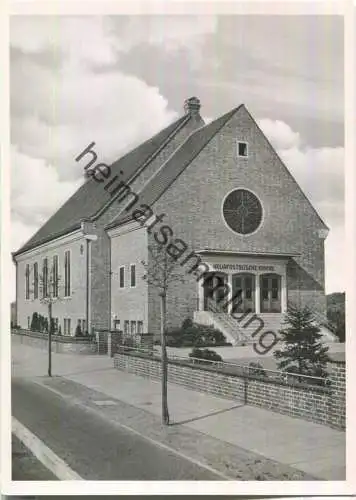 Bremen - Neuapostolische Kirche Augsburgerstrasse 38 - Foto-AK Grossformat ca. 1960