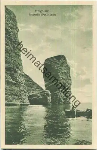 Helgoland - Der Mönch - Verlag A. B. Kauffmann Helgoland