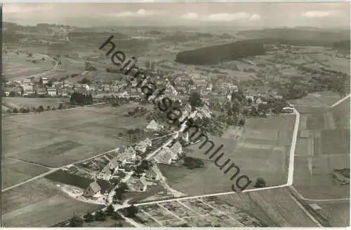 Gechingen - Luftbild - Foto-Ansichtskarte - Verlag Otto Schreyer Metzingen