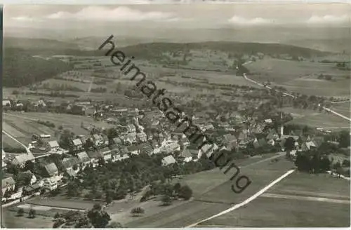 Gechingen - Luftbild - Foto-Ansichtskarte - Verlag Otto Schreyer Metzingen