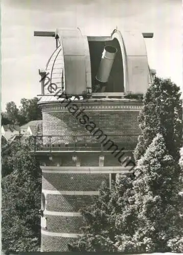 Bamberg - Remeis-Sternwarte - Hartwig-Turm - Foto-Ansichtskarte - Verlag W. Tillig Bamberg