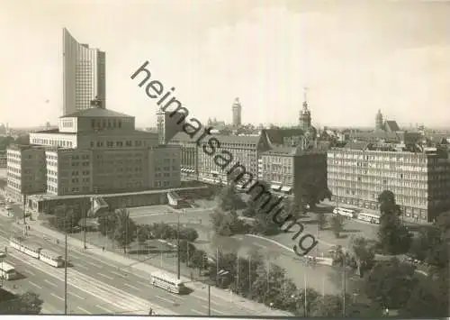 Leipzig - Oper und Universitätsgebäude - Foto-AK Grossformat - VEB-Foto-Verlag Erlbach