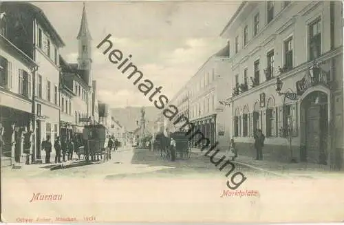 Murnau - Marktplatz - Verlag Ottmar Zieher München