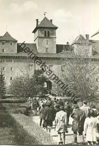 Augustusburg - Eingang zur Burg - Foto-AK Grossformat - Verlag Bild und Heimat Reichenbach