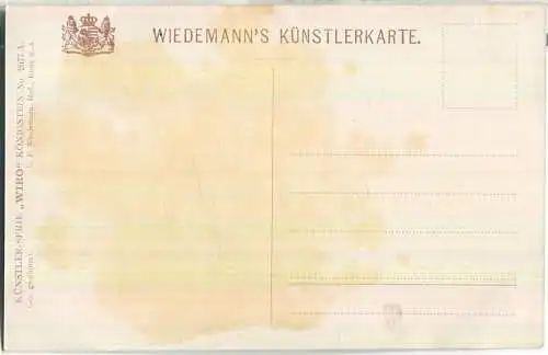 Königstein im Taunus - Künstlerkarte - Verlag C. F. Wiedemann Roda