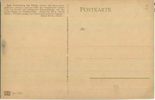 Bad Godesberg - Verlag Hoursch & Bechstedt Köln