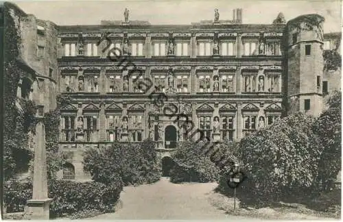 Heidelberg - Der Otto Heinrichsbau - Verlag Karl Küstner Heidelberg 1910