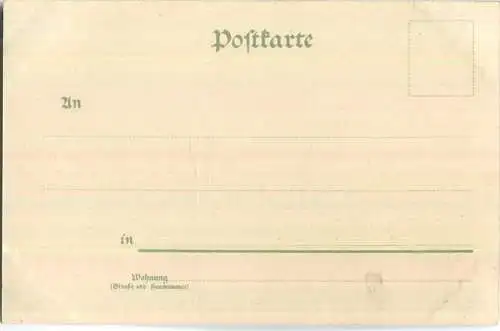 Breslau - Wroclaw - Universitätsbrücke mit Universität - Künstlerkarte - Verlag P. & T. D. ca. 1900