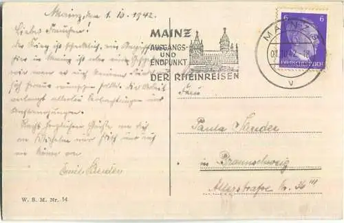 Mainz - Dom vom Norden - Verlag W. S. M. Nr. 14