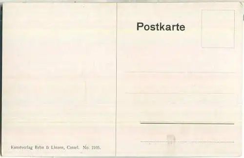 Stall - Kühe - Verlag Rehn & Linzen Cassel No. 2105 ca. 1910