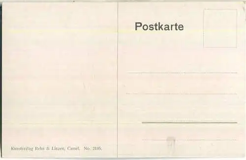 Weide - Kühe - signiert A. Müller München - Verlag Rehn & Linzen Cassel No. 2105 ca. 1910