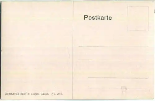 Teich - signiert Werttheim Dresden - Verlag Rehn & Linzen Cassel No. 2075 ca. 1910