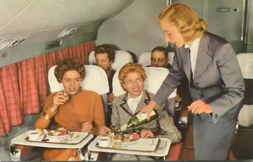 Swissair - Transatlantic DC-6 B