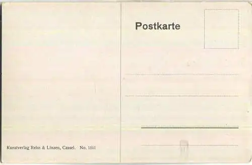 Teich - signiert Peter Paul Müller - Verlag Rehn & Linzen Cassel No. 1861 ca. 1910