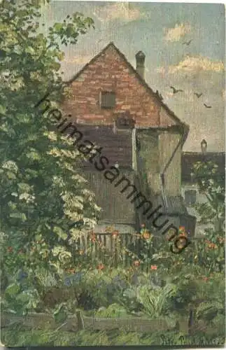 Bauernhaus - signiert Peter Paul Müller - Verlag Rehn & Linzen Cassel No. 1861 ca. 1910