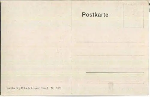 Wild - Postkutsche - signiert M. Müller München - Verlag Rehn & Linzen Cassel No. 2082 ca. 1910