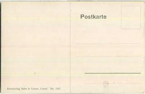 Stadttor - signiert Fuggenberger - Verlag Rehn & Linzen Cassel No. 2107 ca. 1910