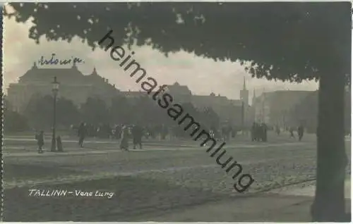 Tallinn - Reval - Vene turg - Foto-Ansichtskarte - Verlag Parikas'te Fotografia Tallinnas 1920 - Flugpost