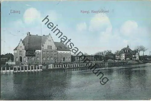 Elbing - Elblag - Hauptzollamt - Verlag Schlesische Lichtdruck und graphische Kunstanstalt Breslau