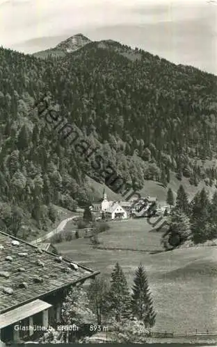 Glashütte bei Kreuth - Foto-Ansichtskarte - Verlag Rudolf Merz Baldham