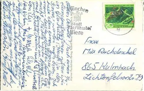 Glashütte bei Kreuth - Foto-Ansichtskarte - Verlag Rudolf Merz Baldham
