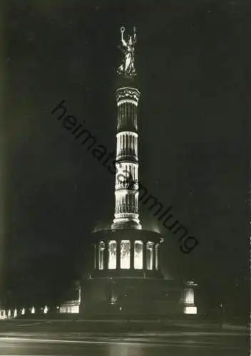 Berlin - Siegessäule - Foto-AK Grossformat - Hans Andres Verlag Berlin