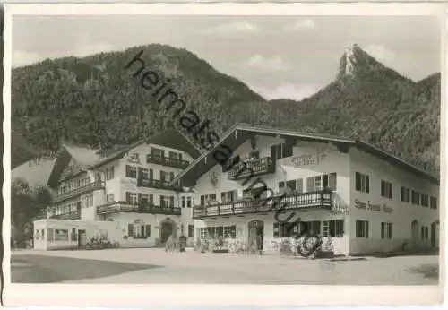 Kurort Kreuth - Hotel Post Besitzer Hans Lehmann - Foto-Ansichtskarte - Verlag H. Feldbauer München