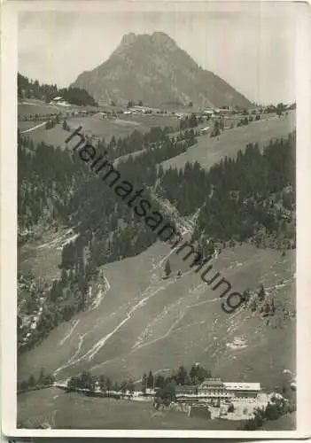 Luitpoldbad - Hindelang - Bad Oberdorf - Besitzer Andreas Gross - Foto-Ansichtskarte - Verlag Photohaus Hipp Immenstadt