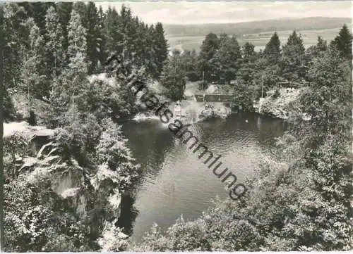 Goldbergsee bei Marktschorgast - Foto-Ansichtskarte - Verlag W. Tillig Bamberg