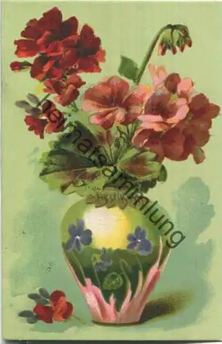 Geranien in einer Blumenvase