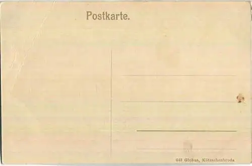 Moorbad - Künstlerkarte signiert KS 09 - Verlag Globus Kötzschenbroda