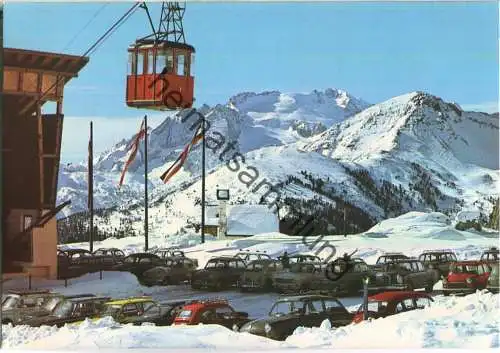 Passo Falzarego - Seilbahn - Funivia del Lagazuoi verso la Marmolada